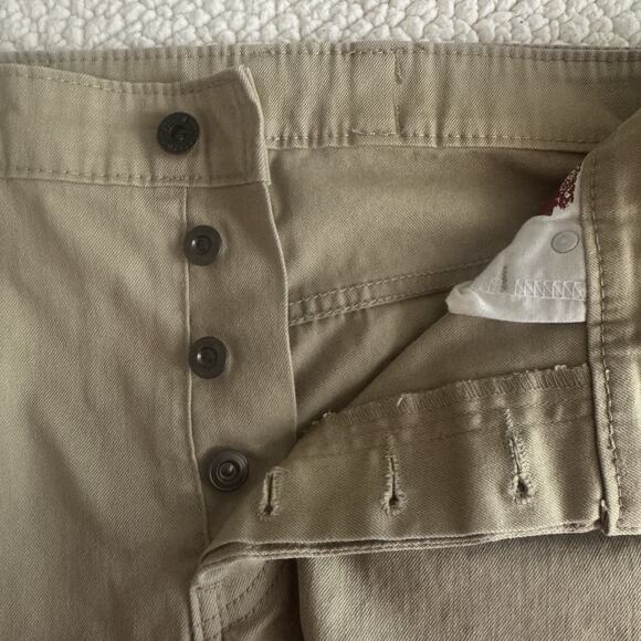 LEVI’S 511 Men’s Skinny Fit Jeans 36x32 Khaki Stretch Cotton Pants Casual Beige - Picture 8 of 11